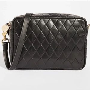 Clare V. Marisol Black Diamond Bag NWT